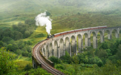 The Jacobite Stream Train - © Wirestock