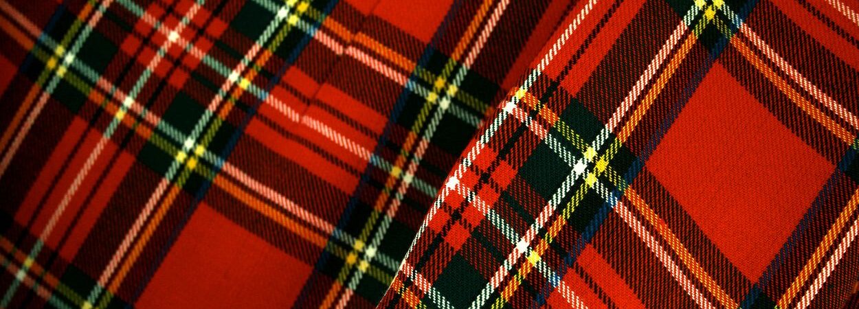 Un tartan écossais - © ManuelVelasco - Getty Images Signature