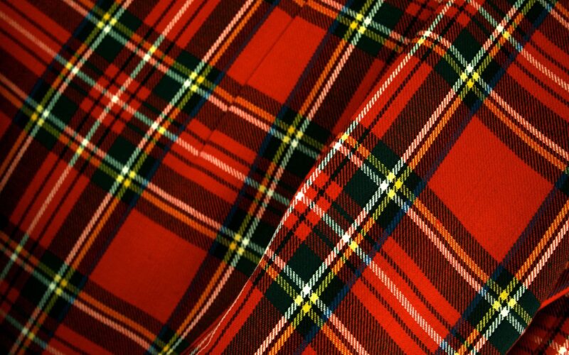 Un tartan écossais - © ManuelVelasco - Getty Images Signature